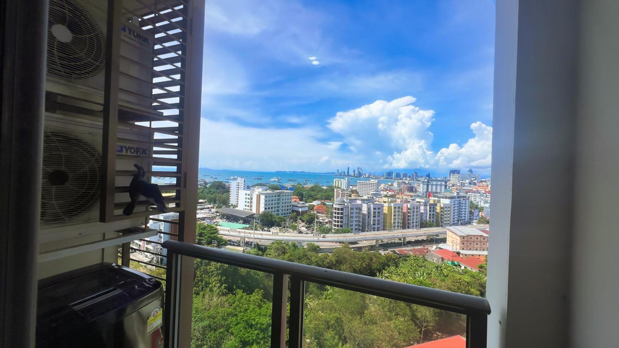 Walking Street Unixx Condo Beautiful Sea View Pattaya Zewnętrze zdjęcie