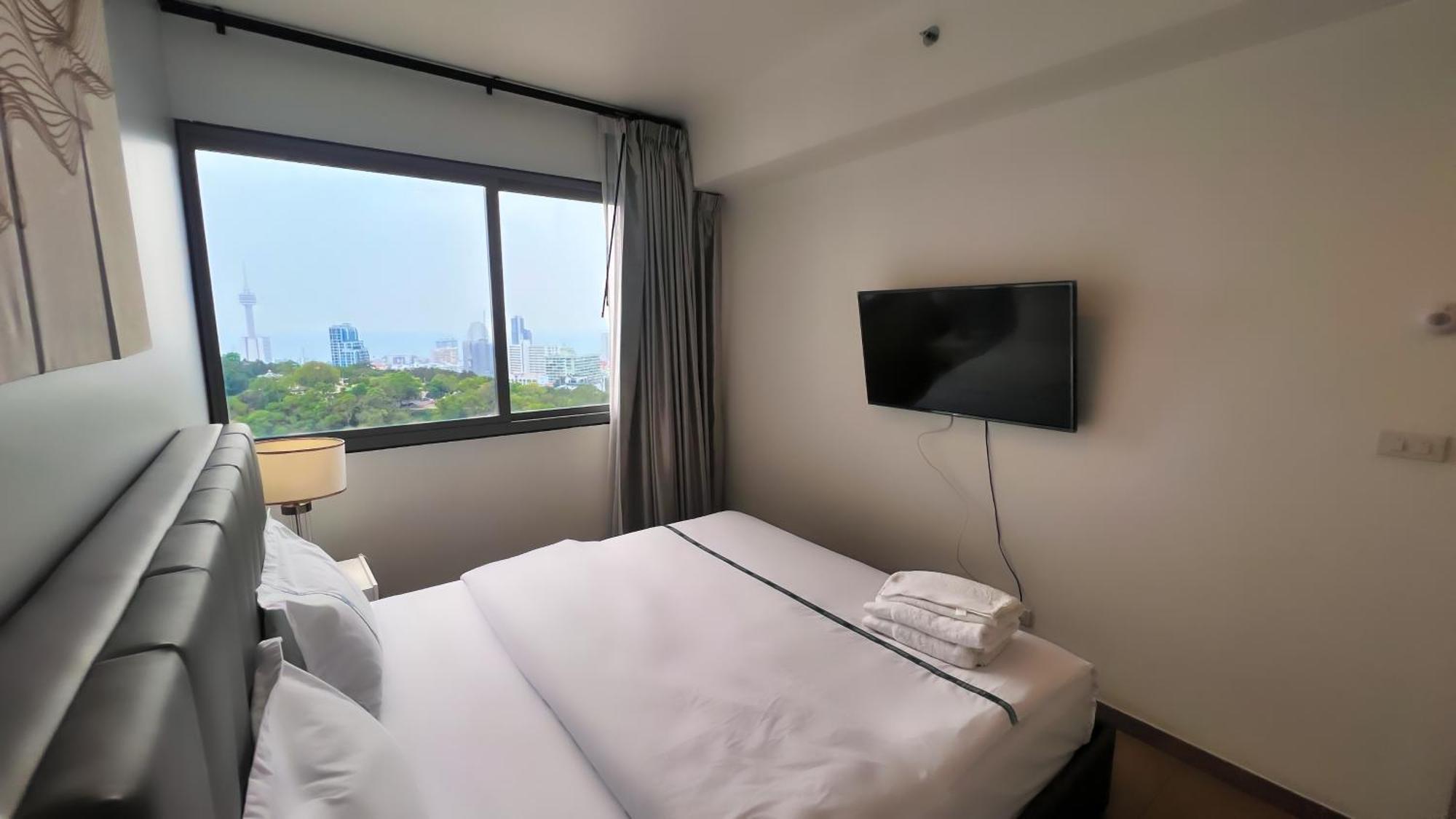 Walking Street Unixx Condo Beautiful Sea View Pattaya Zewnętrze zdjęcie