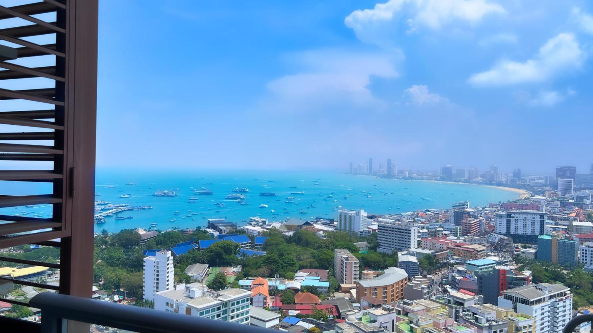 Walking Street Unixx Condo Beautiful Sea View Pattaya Zewnętrze zdjęcie