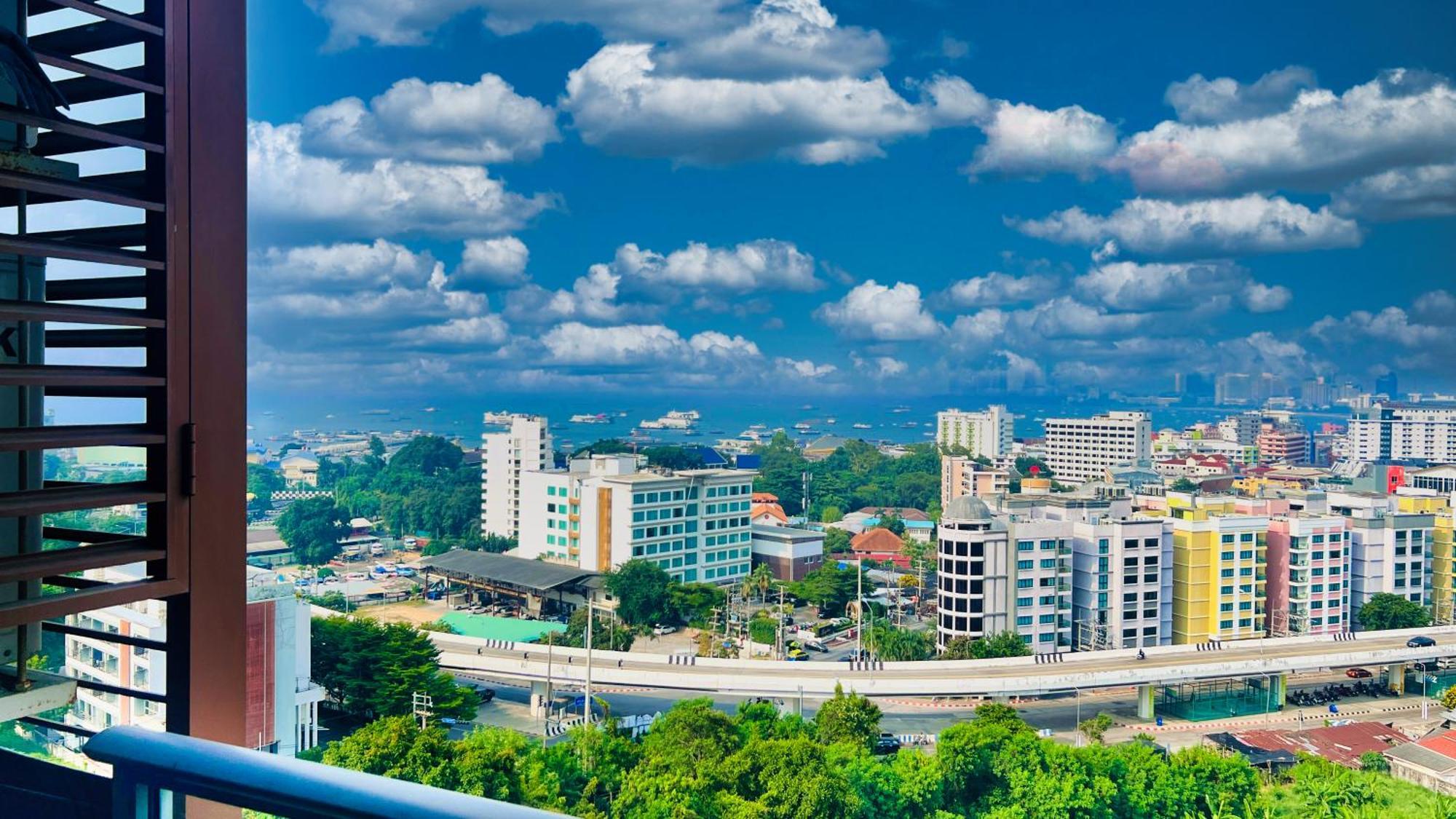 Walking Street Unixx Condo Beautiful Sea View Pattaya Zewnętrze zdjęcie